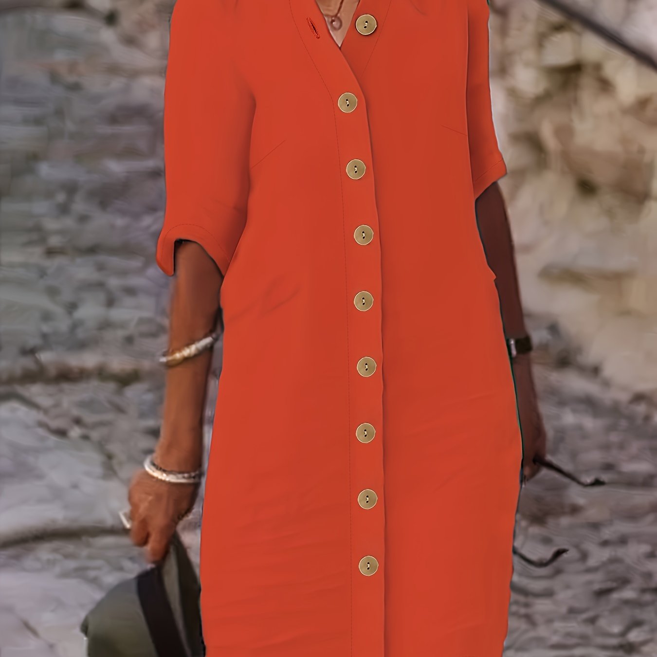Femme™ | Button-Down Shirt Dress