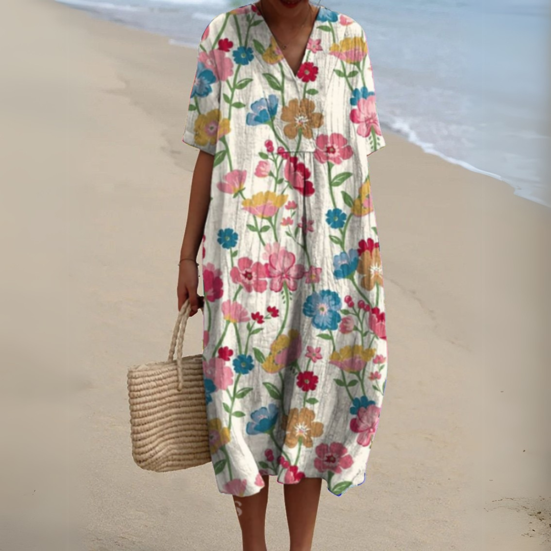 Femme™ | Elegant Floral Dress