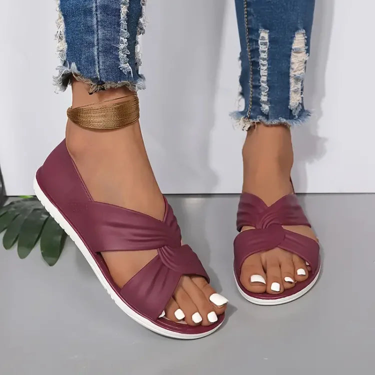 Femme™ | Orthopaedic Sandals with Stylish Bow