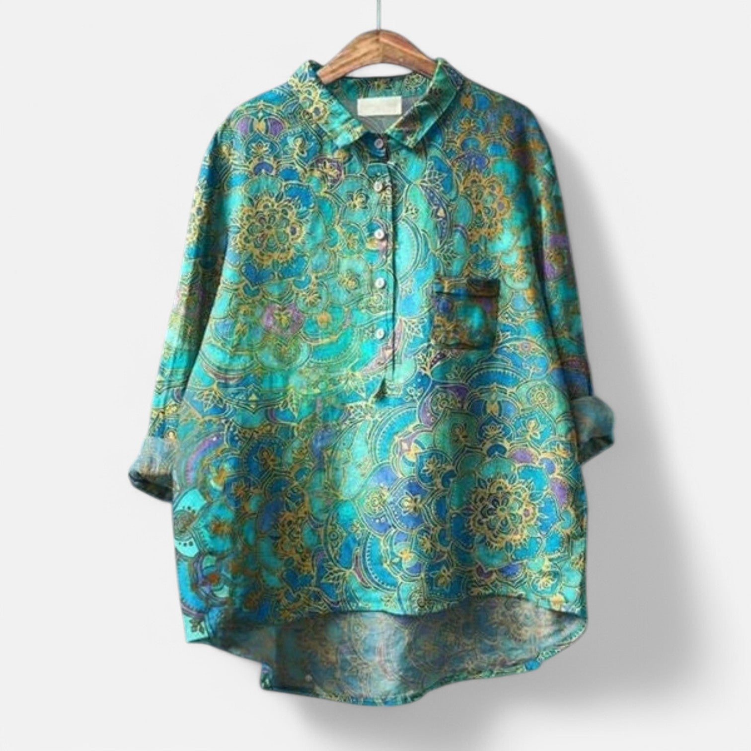Femme™ | Vintage Floral Button Shirt