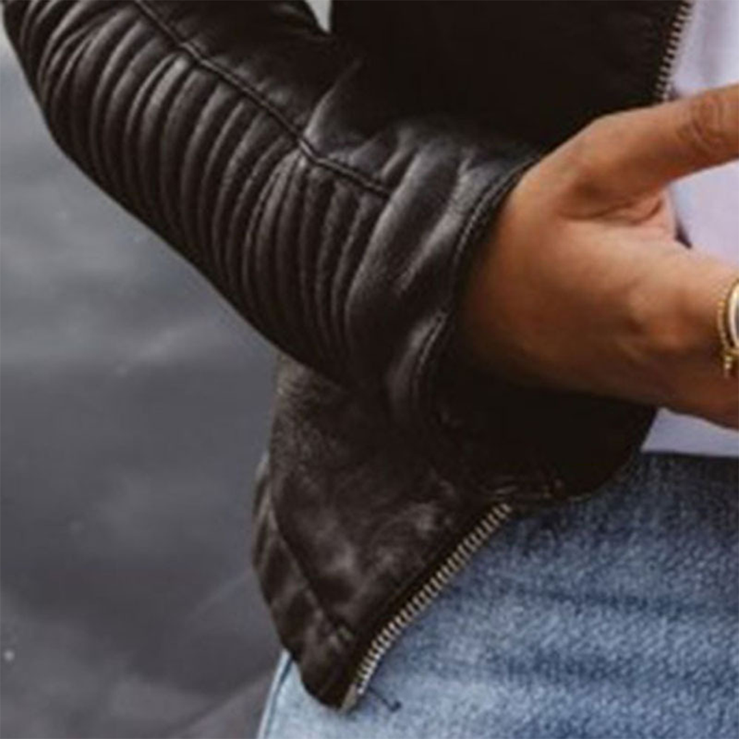 Femme™ | Genuine Leather Jacket