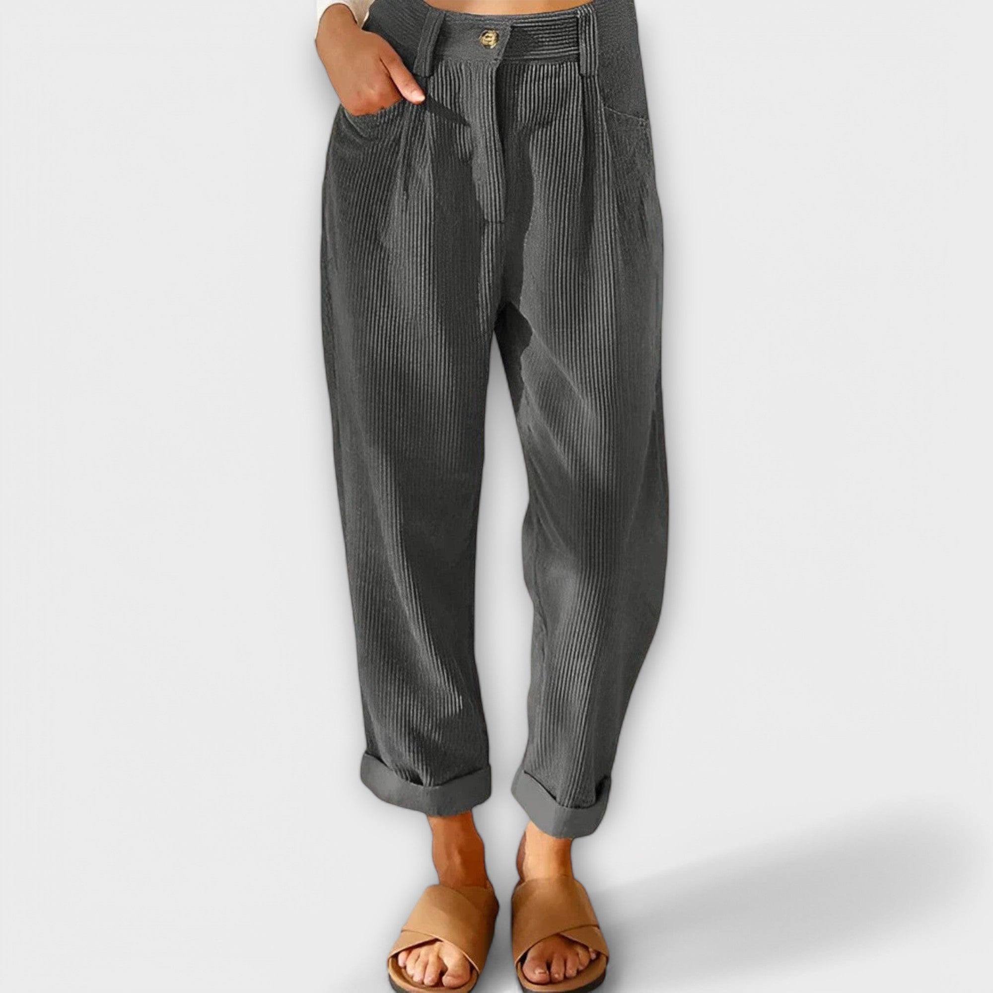Femme™ | Modern Cord Trousers