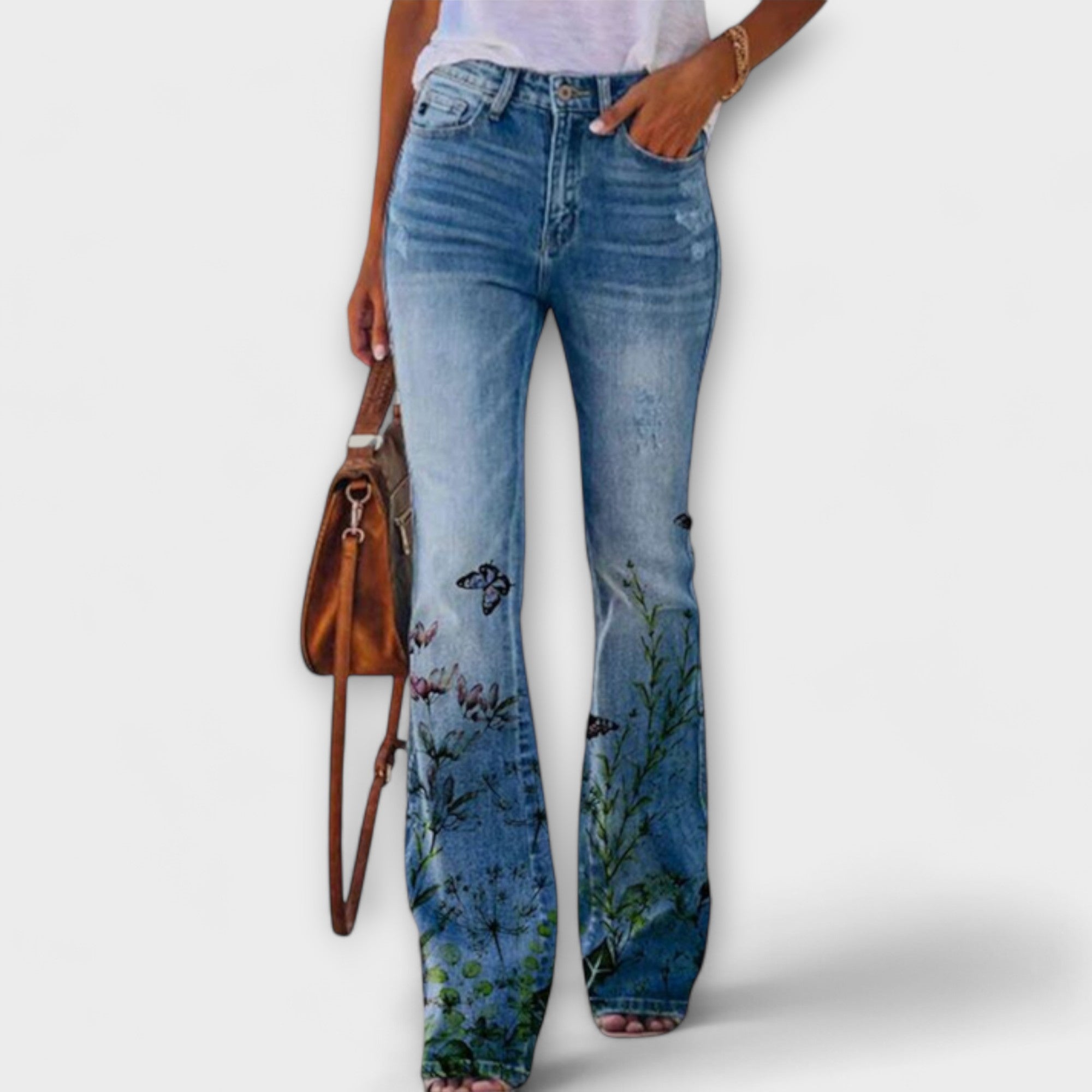 Femme™ | Flower Trousers