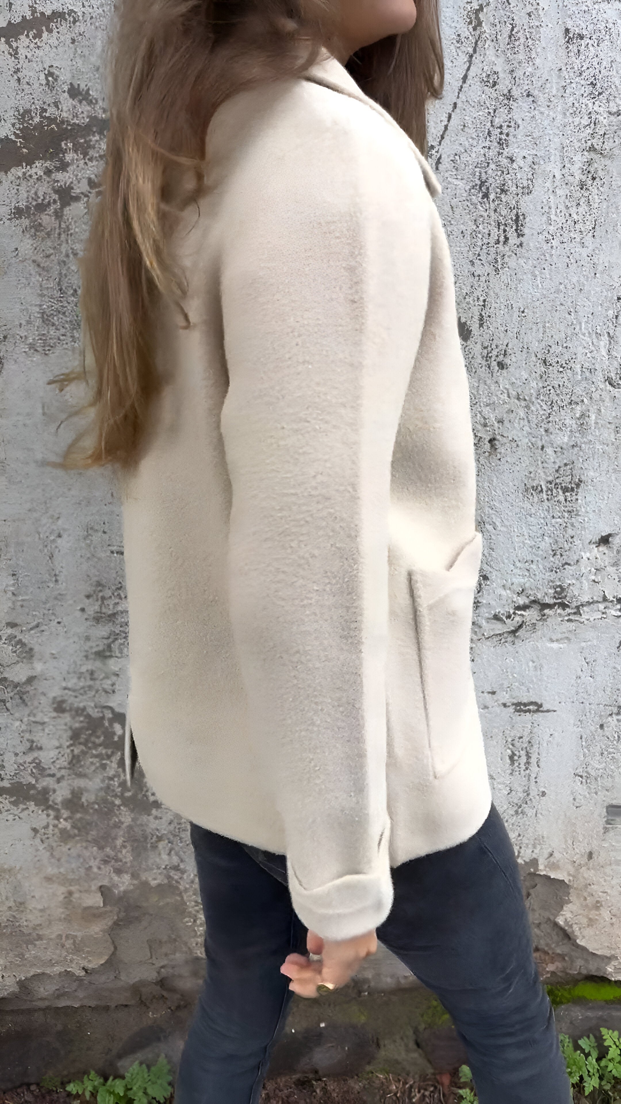 Femme™ | Stylish Lapel Zipper Jacket
