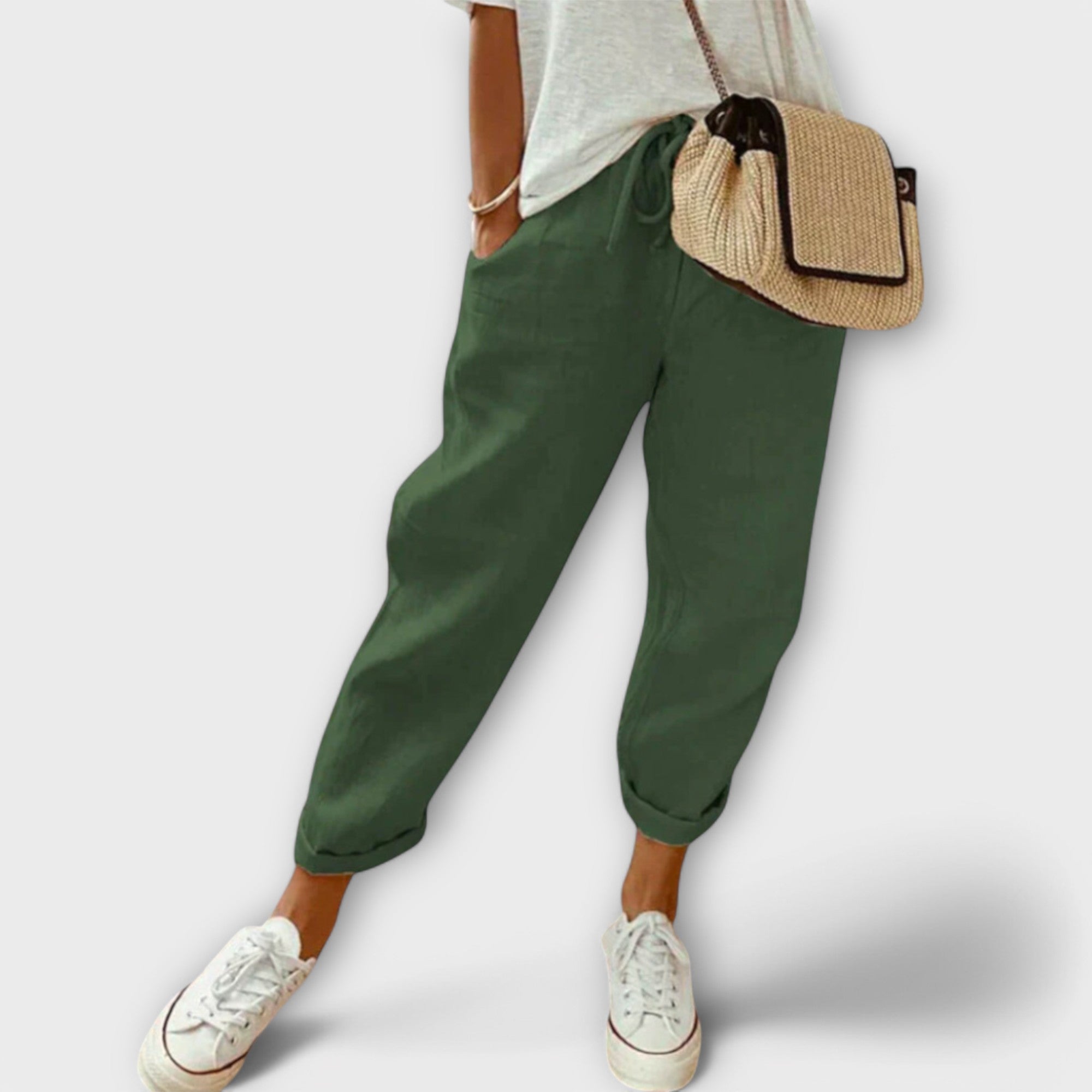 Femme™ | Fashionable and Casual Linen Trousers