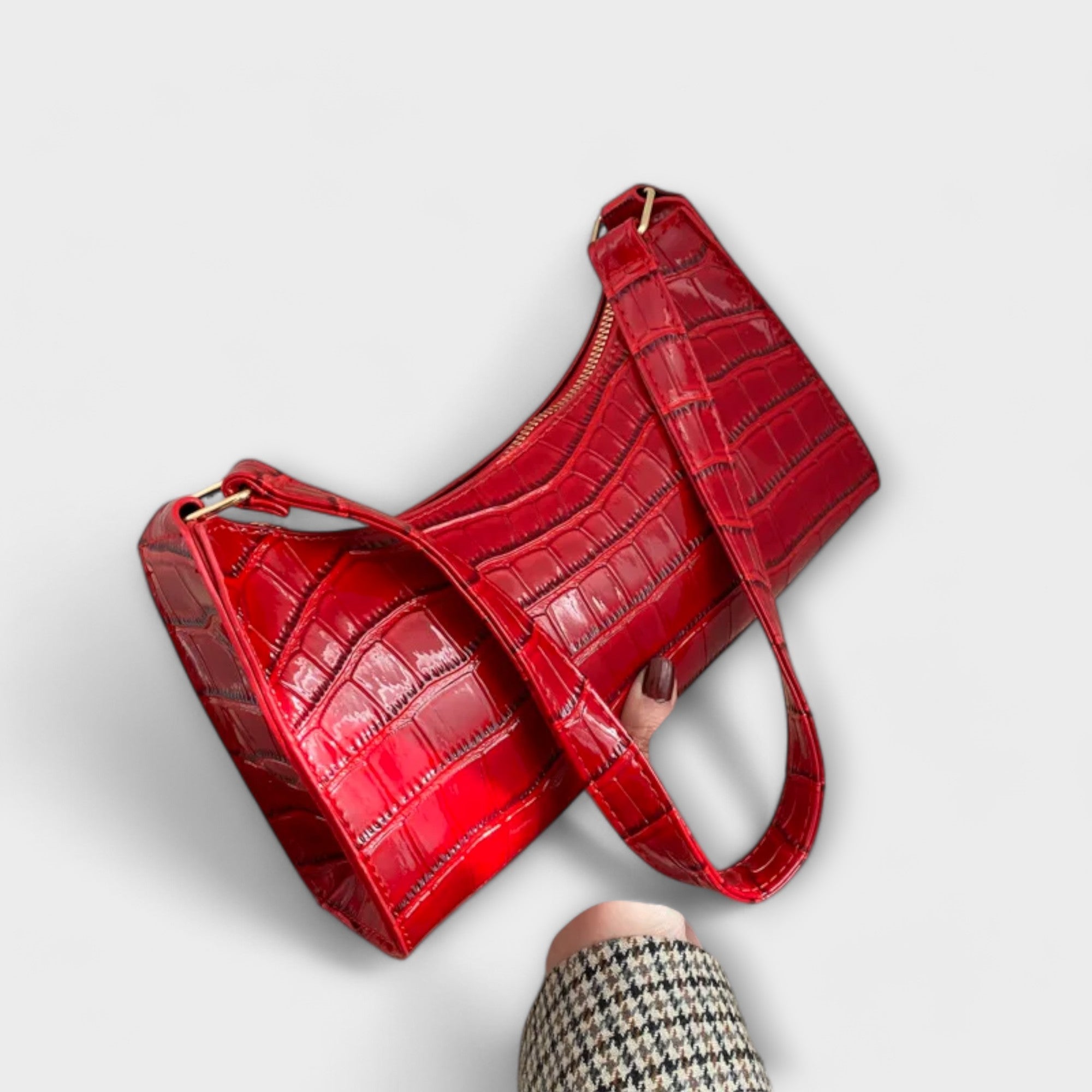 Femme™ | Shiny Leather Bag