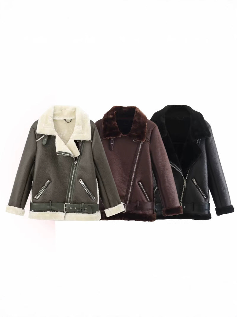 Femme™ | Elegant Biker Jacket
