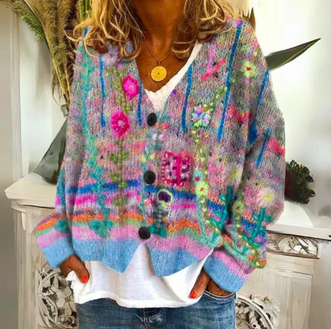 Femme™ | Floral Cardigan
