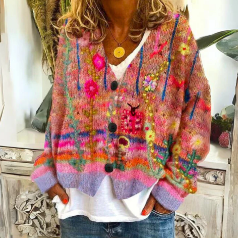 Femme™ | Floral Cardigan