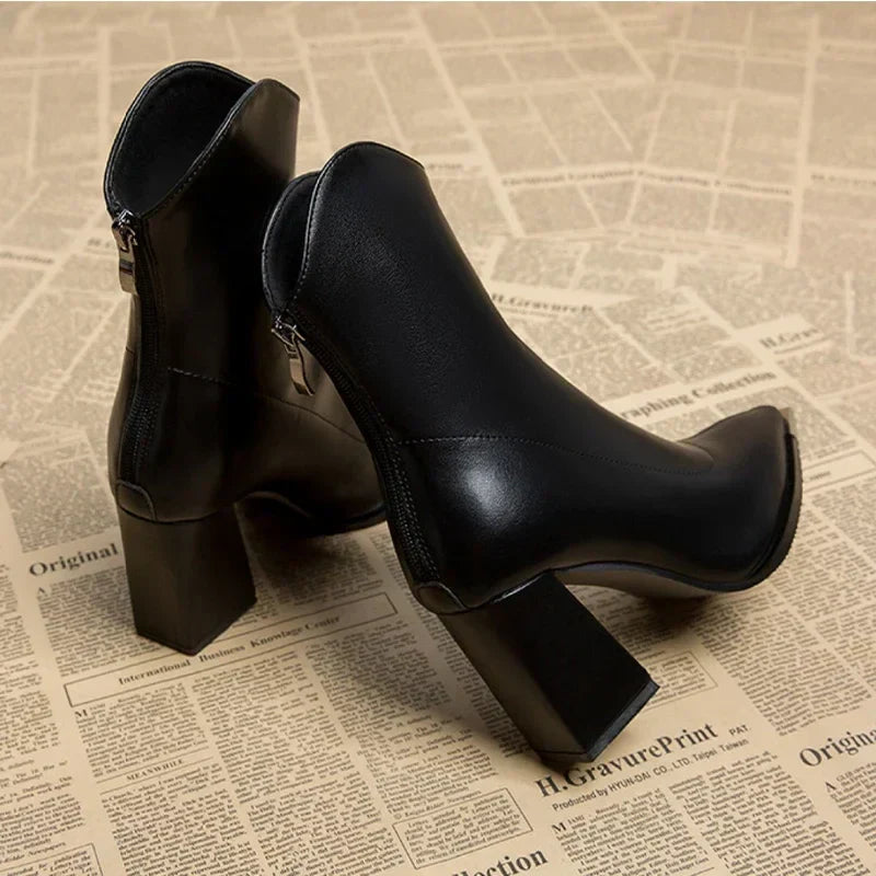 Femme™ | Chrome Tip Boots