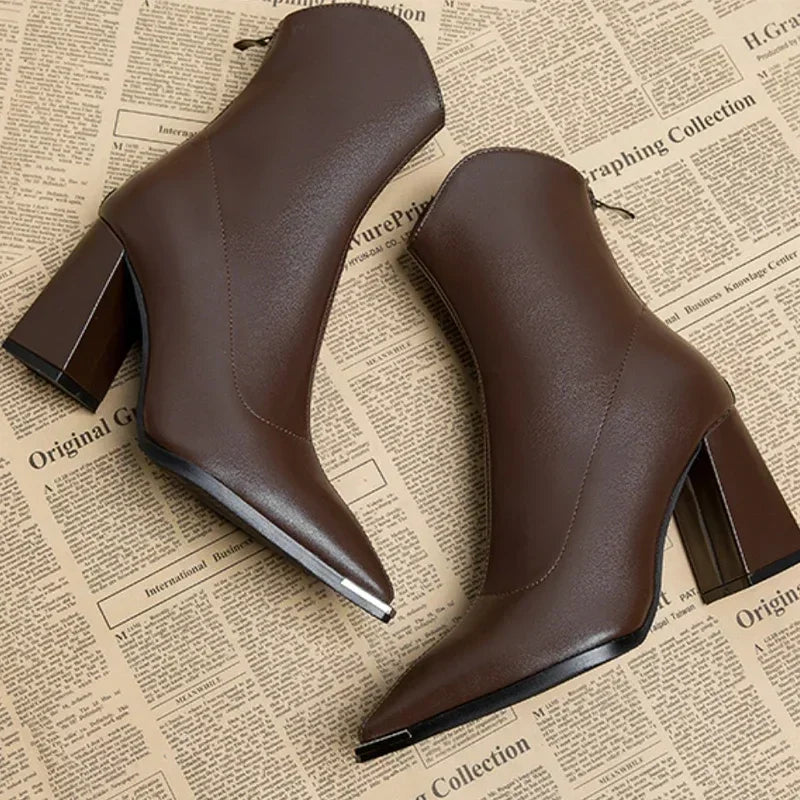 Femme™ | Chrome Tip Boots