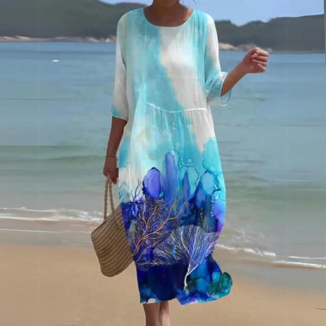 Femme™ | Elegant Floral Dress