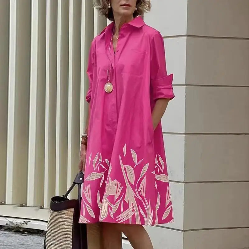 Femme™ | Button-Up Shirt Dress