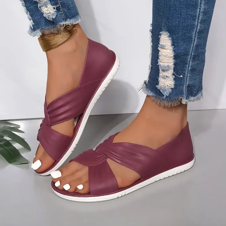 Femme™ | Orthopaedic Sandals with Stylish Bow