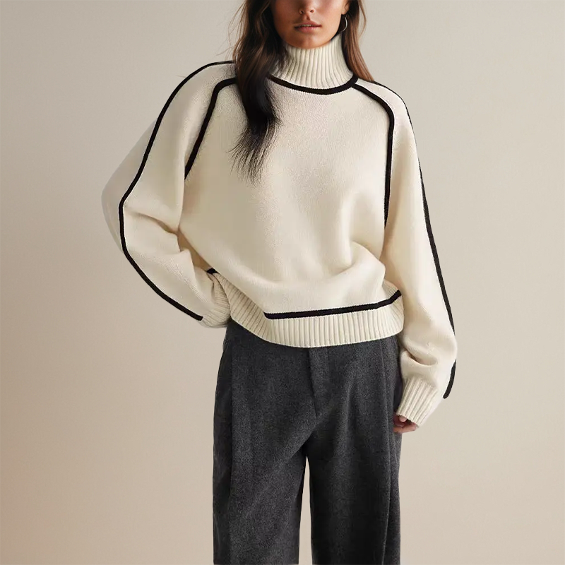 Femme™ | Couture Turtleneck Jumper