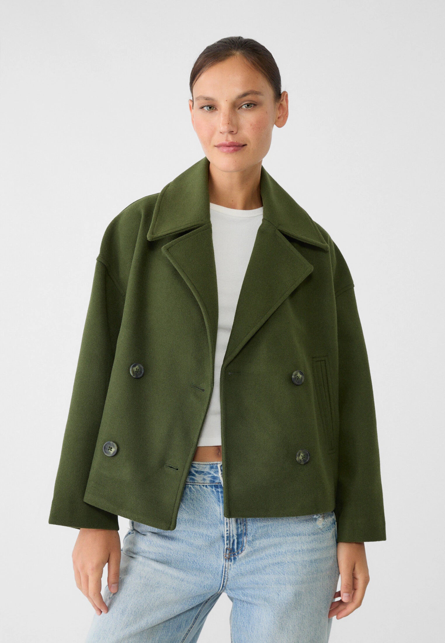 Femme™ | Short Double Breasted Jacket